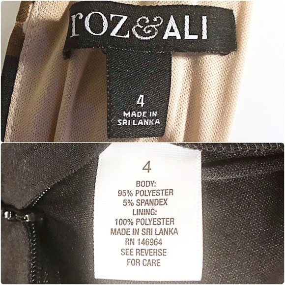 🆕Roz & Ali Leopard Body Wide Leg Halter Jumpsuit - Picture 8 of 8